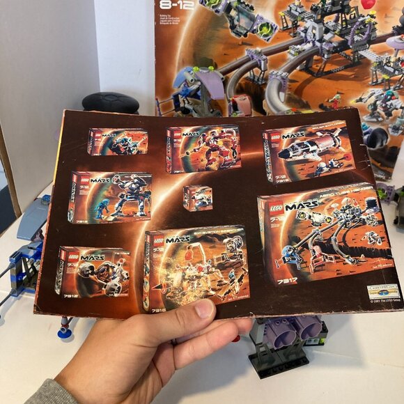 LEGO Life On Mars Aero Tube Hangar Set 7317 Complete With Box + Manual - Picture 7 of 16